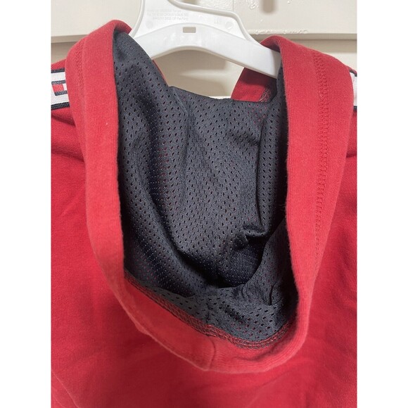 Tommy Hilfiger Hoodie Size 2T Toddler Red Zip Front Fleece - Picture 4 of 6